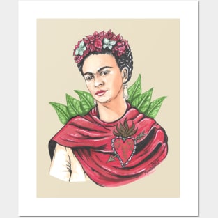 Frida Kahlo Posters and Art